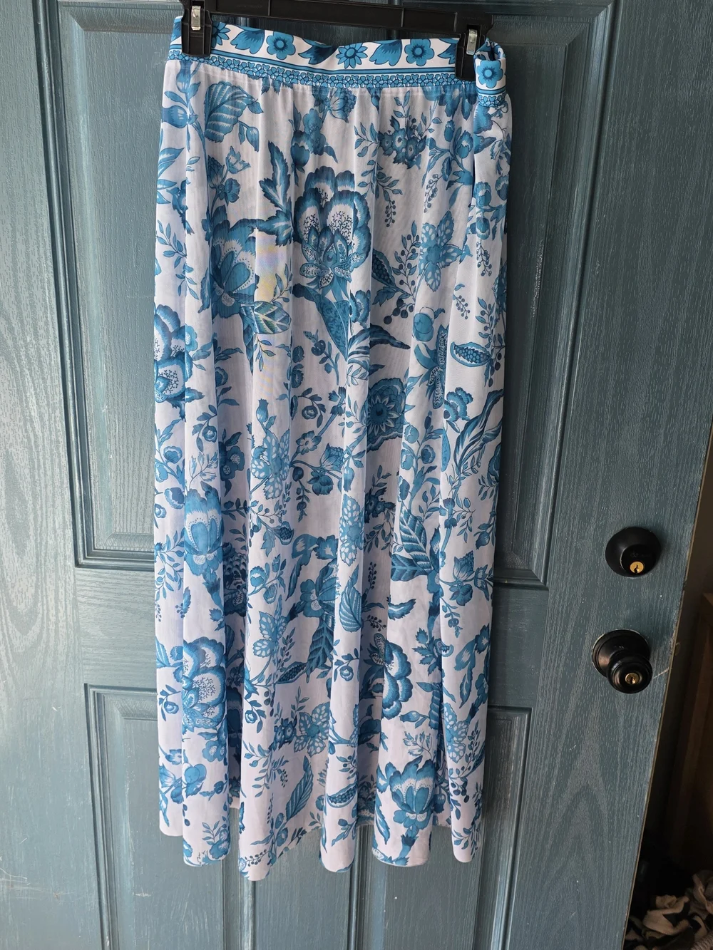 NWT BloomChic Swimsuit + Maxi Swim Skirt Set Plus Size 18-20 Floral